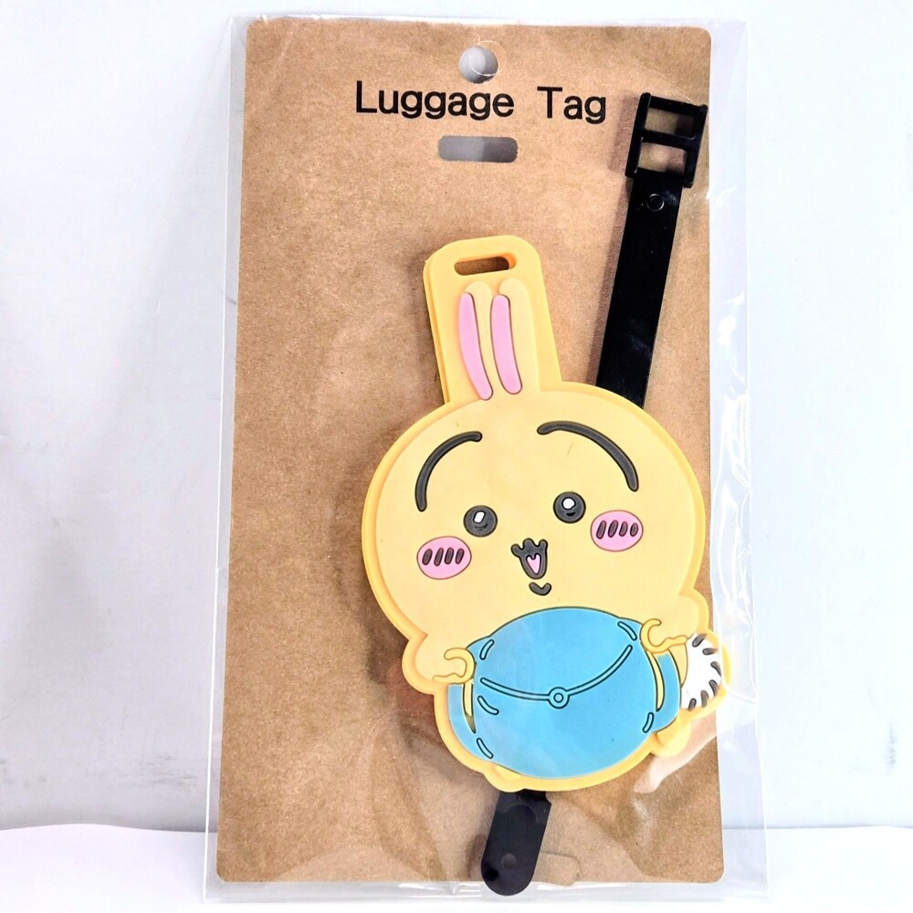 CHIIKAWA Luggage Tag with Strap for Travel Bag and ID Tag Kawaii Usagi NEW NWT